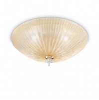 PLAFONIERA SHELL PL6 AMBRA 140193
