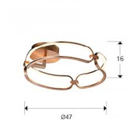 PLAFONIERA COLETTE 786430