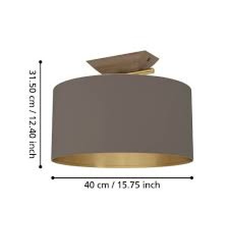 PLAFONIERA SANTANDRIA 390335