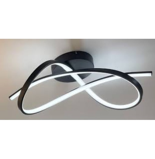 PLAFONIERA PAUL 19602C-BK